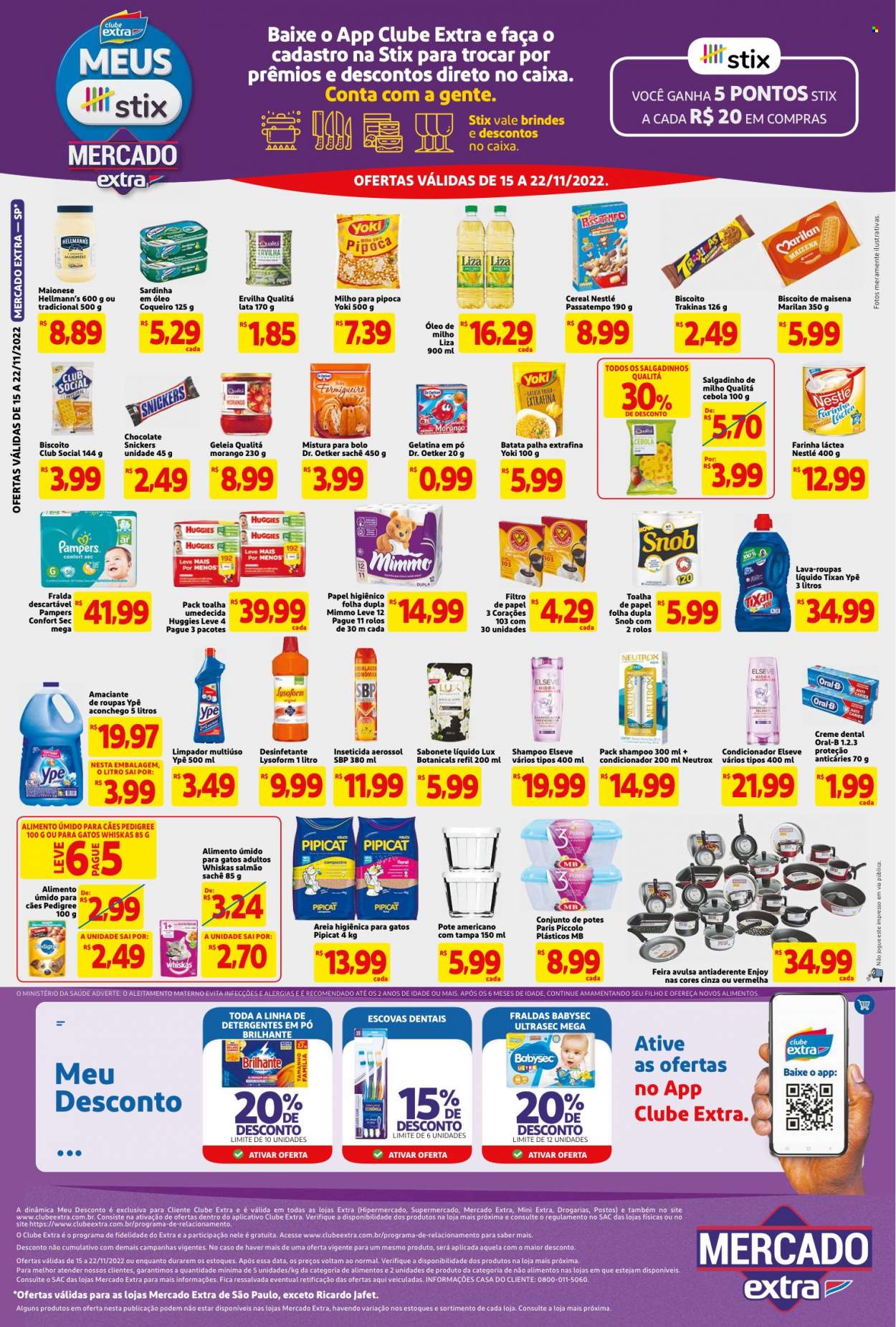 Folheto Mercado Extra - 15/11/2022 - 22/11/2022. Página 2