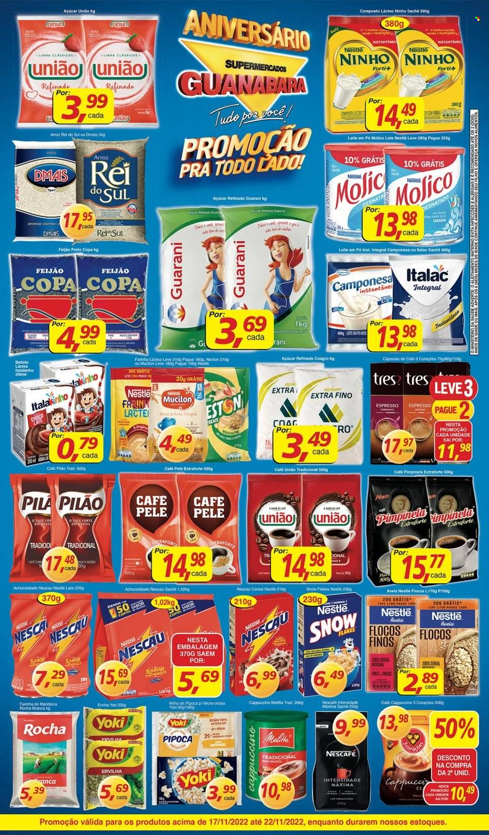 Folheto Supermercados Guanabara - 17/11/2022 - 22/11/2022. Página 2