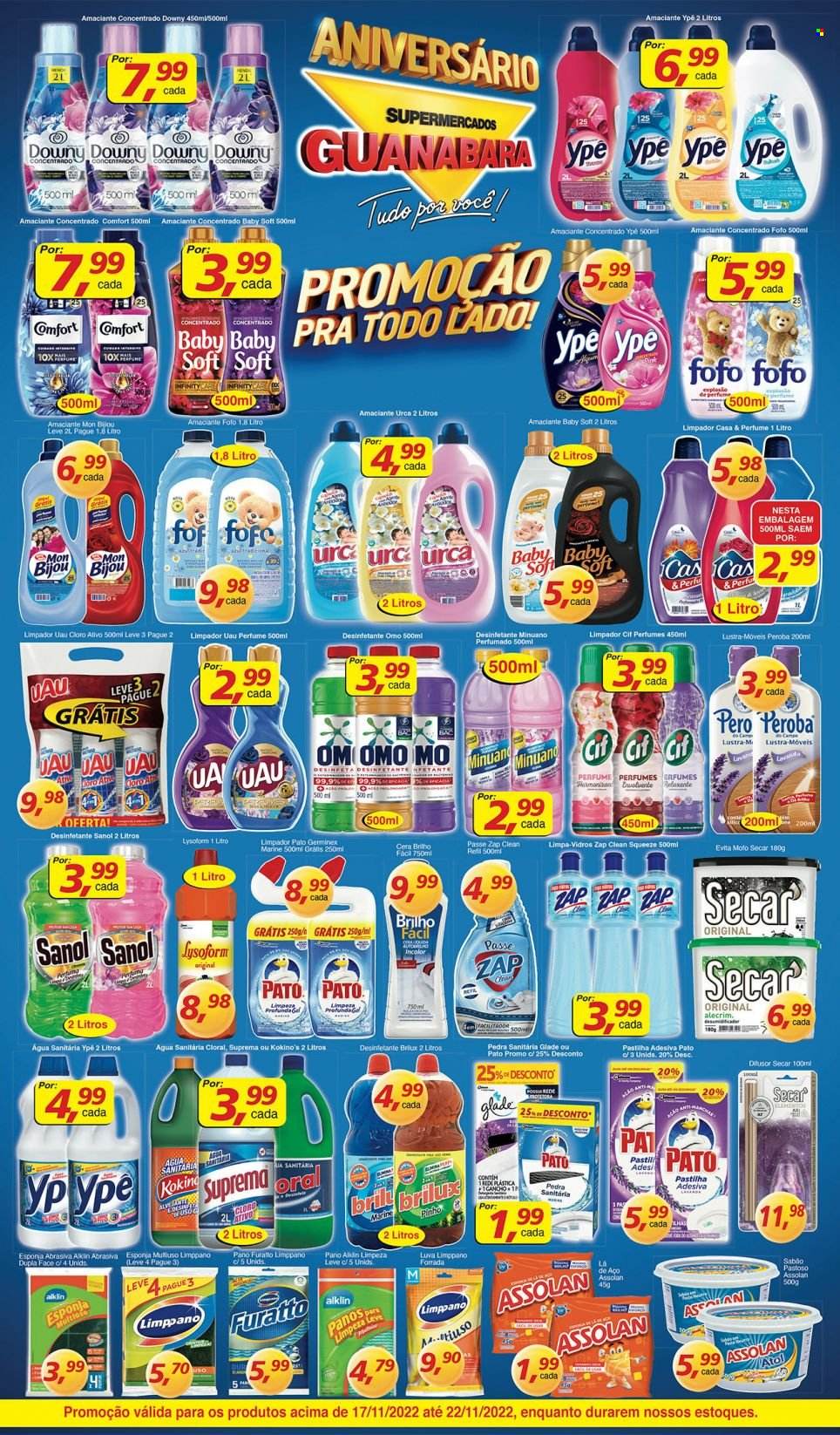 Folheto Supermercados Guanabara - 17/11/2022 - 22/11/2022. Página 7