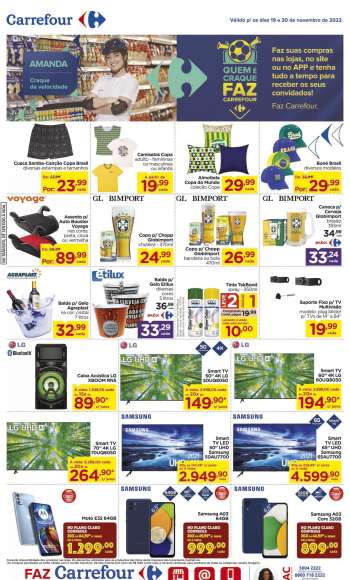 Folheto Carrefour Hiper - 19/11/2022 - 20/11/2022.