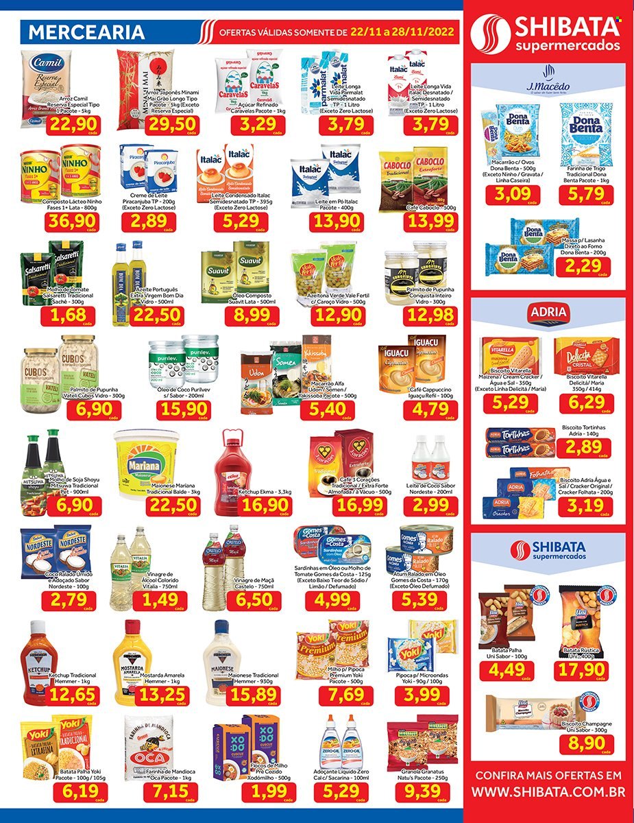 Folheto Shibata Supermercados - 22/11/2022 - 28/11/2022. Página 2
