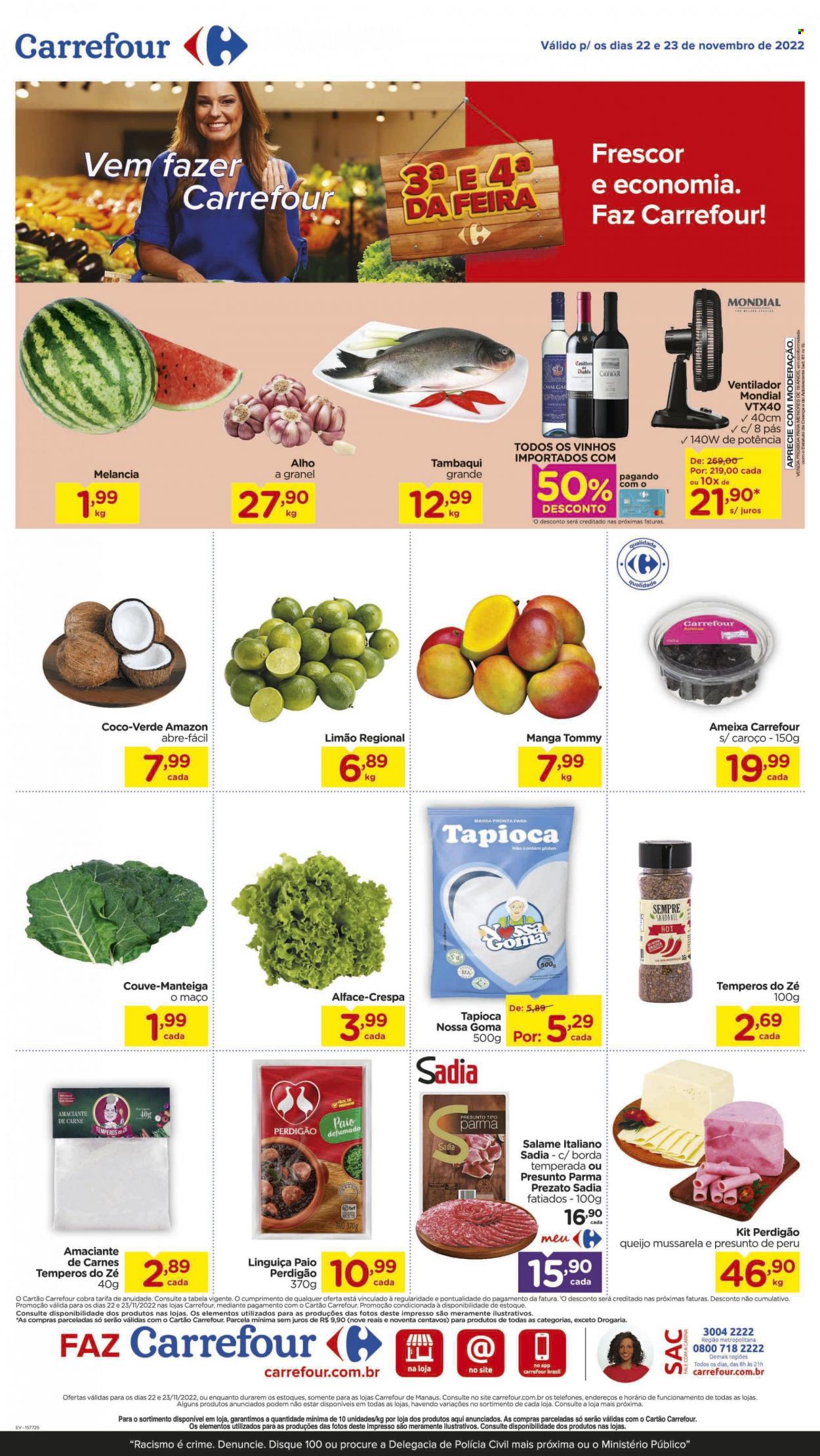 Folheto Carrefour Hiper - 22/11/2022 - 23/11/2022. Página 1