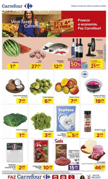 Folheto Carrefour Hiper - 22/11/2022 - 23/11/2022.
