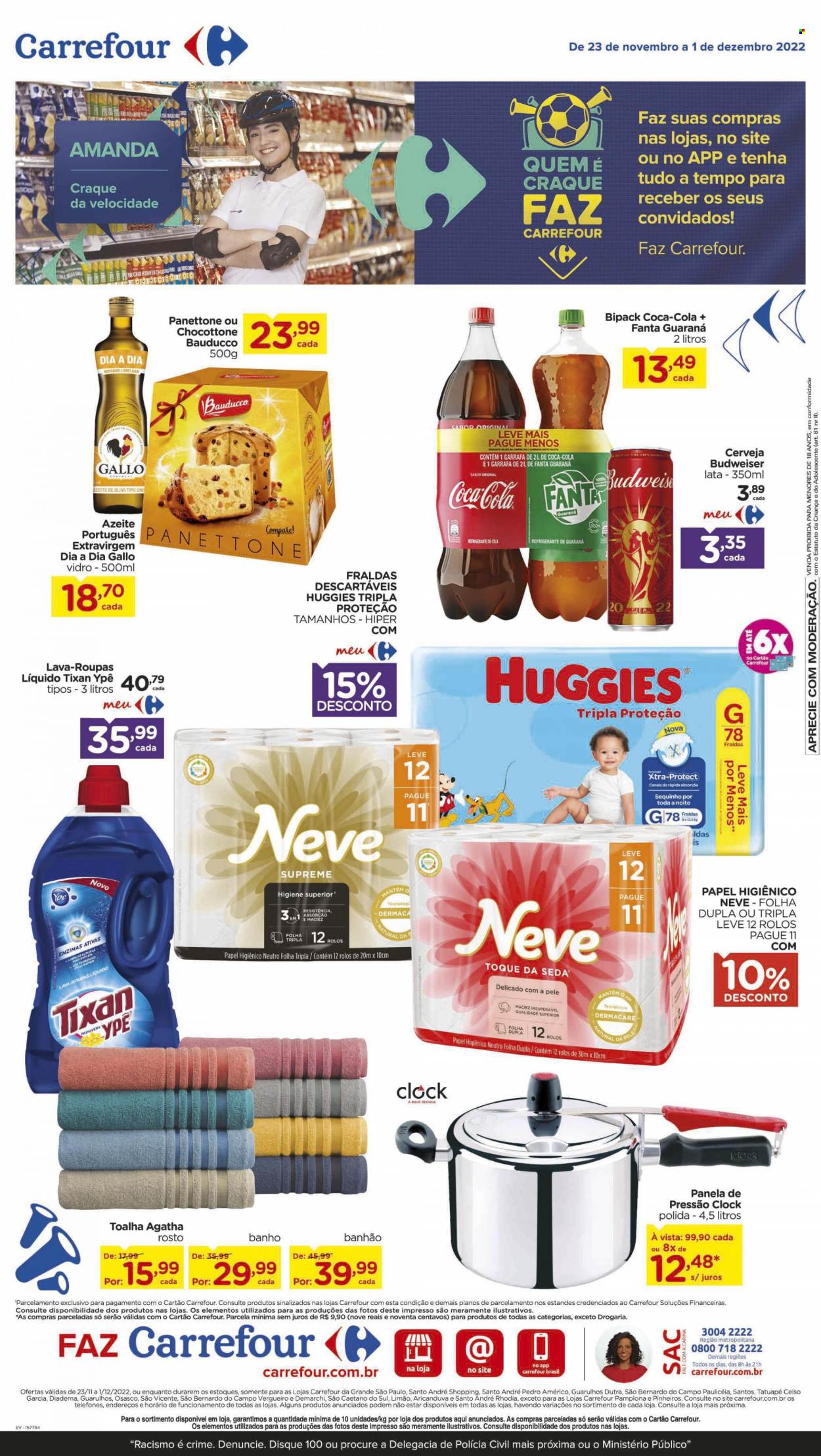 Folheto Carrefour Hiper - 23/11/2022 - 01/12/2022. Página 1