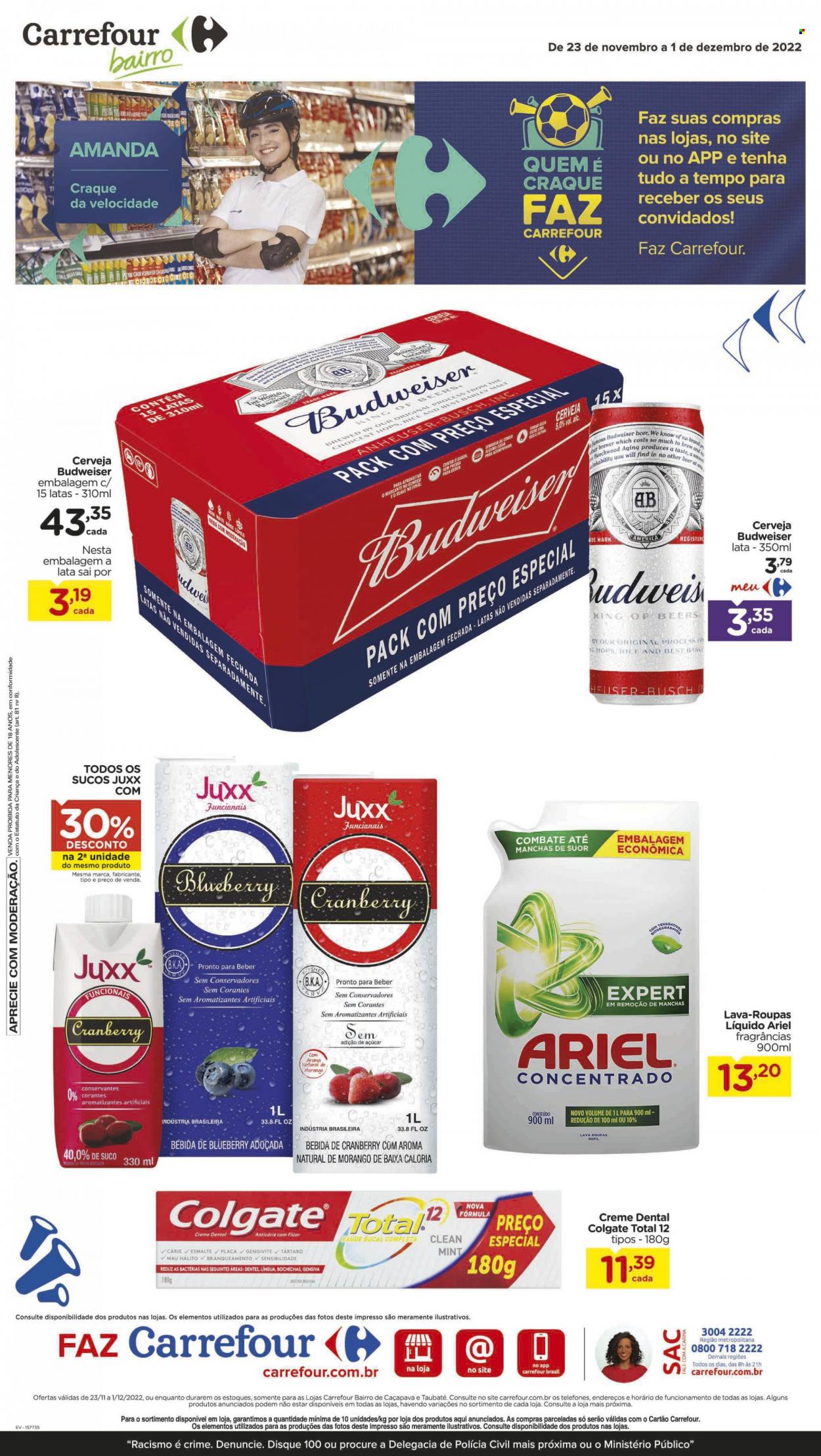 Folheto Carrefour Bairro - 23/11/2022 - 01/12/2022. Página 1