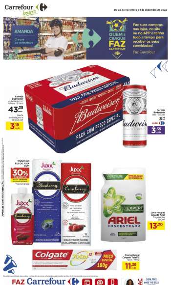 Folheto Carrefour Bairro - 23/11/2022 - 01/12/2022.