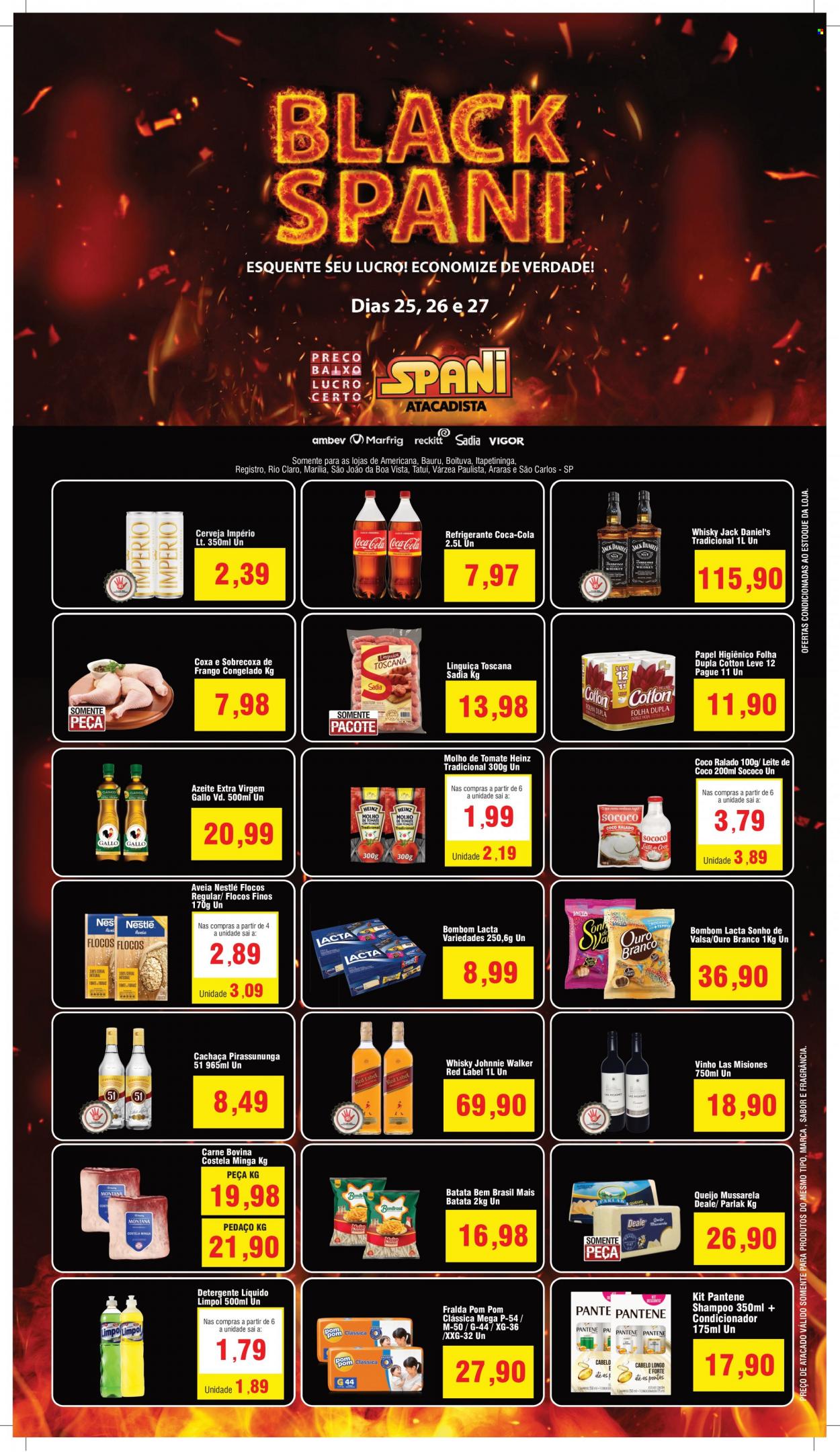 Folheto Spani Atacadista - 25/11/2022 - 27/11/2022. Página 1