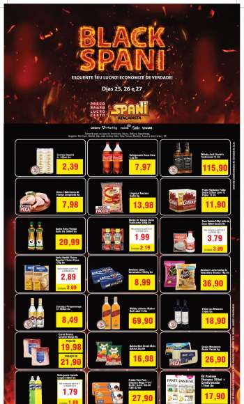 Folheto Spani Atacadista - 25/11/2022 - 27/11/2022.