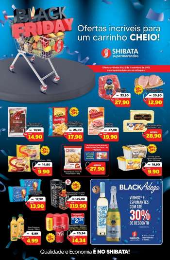 Folheto Shibata Supermercados - 25/11/2022 - 25/11/2022.