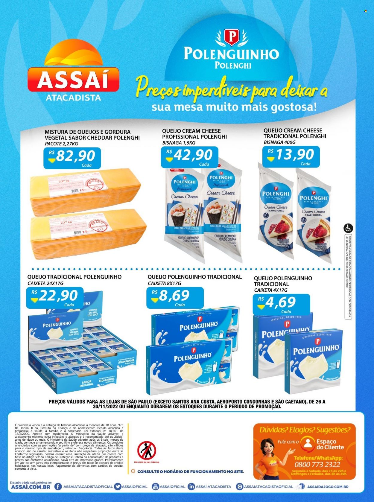 Folheto Assaí Atacadista - 26/11/2022 - 30/11/2022. Página 2
