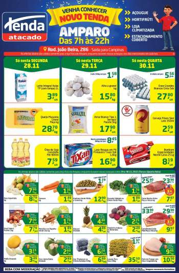 Folheto Tenda Atacado - 28/11/2022 - 30/11/2022.