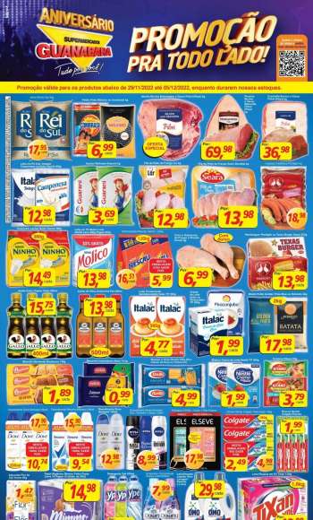 Folheto Supermercados Guanabara - 29/11/2022 - 05/12/2022.