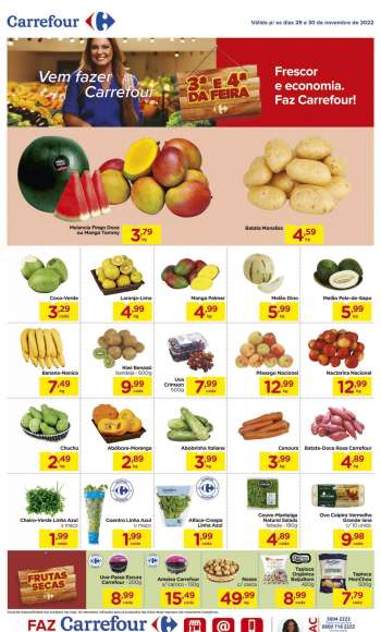 Folheto Carrefour Hiper - 29/11/2022 - 30/11/2022.