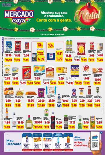 Folheto Mercado Extra - 29/11/2022 - 12/12/2022.
