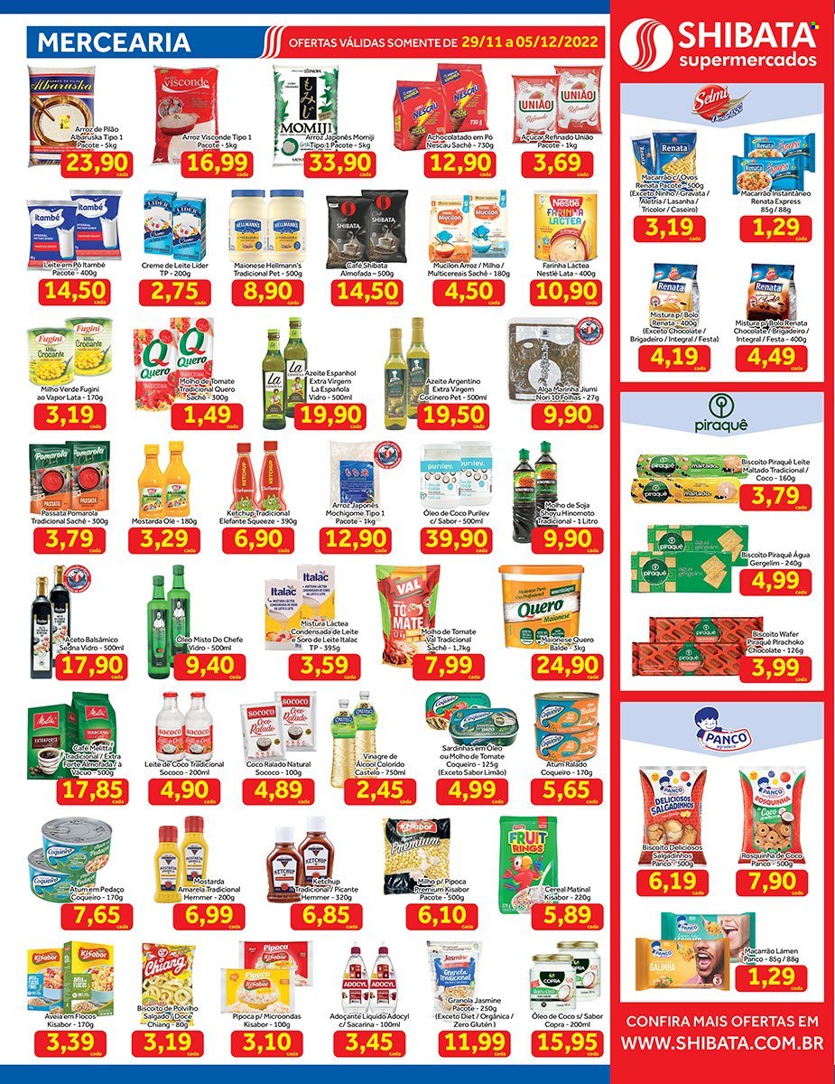 Folheto Shibata Supermercados - 29/11/2022 - 05/12/2022. Página 2