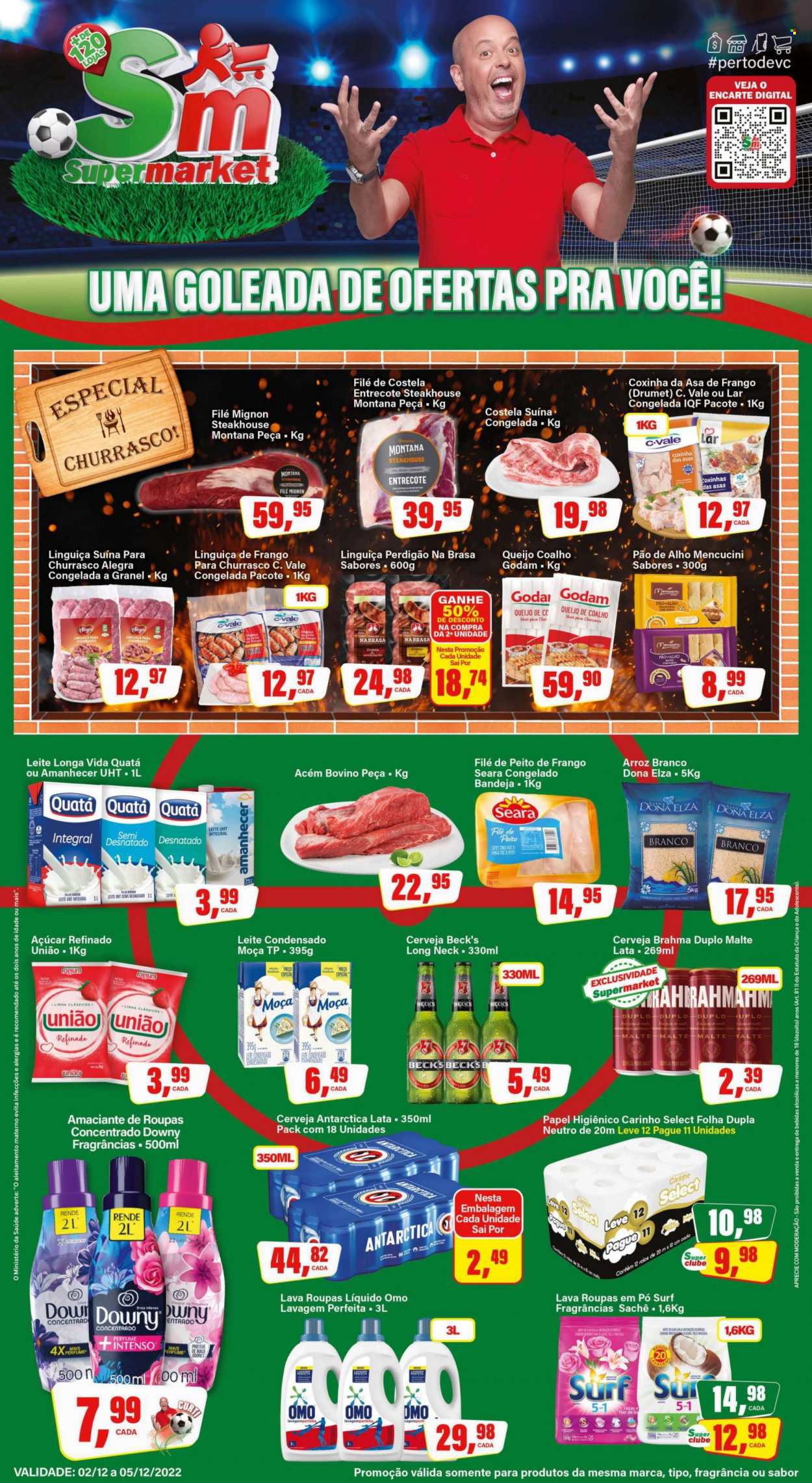 Folheto Rede Supermarket - 02/12/2022 - 05/12/2022. Página 1