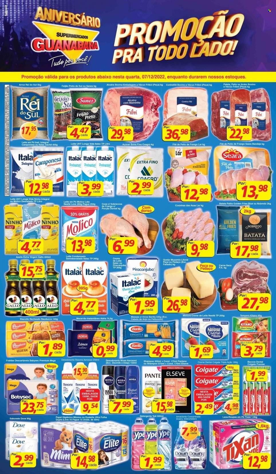 Folheto Supermercados Guanabara - 07/12/2022 - 07/12/2022. Página 1