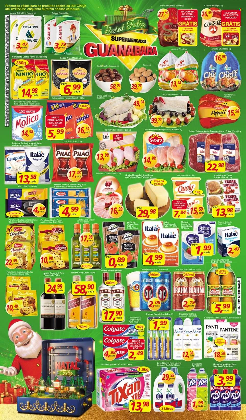 Folheto Supermercados Guanabara - 09/12/2022 - 12/12/2022. Página 1