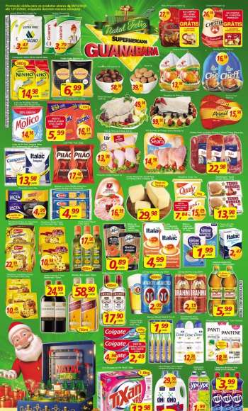Folheto Supermercados Guanabara - 09/12/2022 - 12/12/2022.