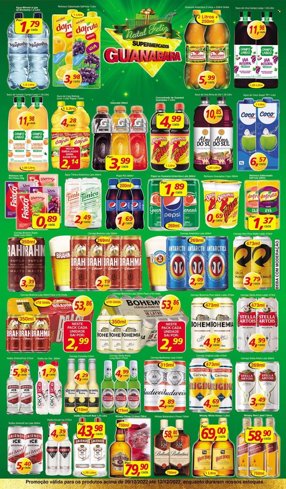 Folheto Supermercados Guanabara - 09/12/2022 - 12/12/2022. Página 9