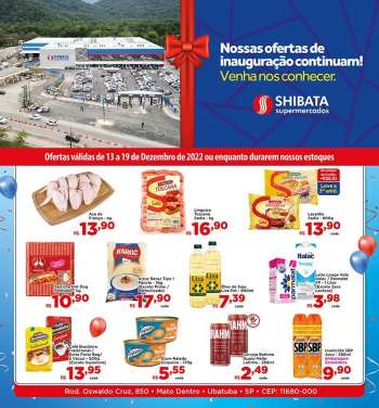 Folheto Shibata Supermercados - 13/12/2022 - 19/12/2022.