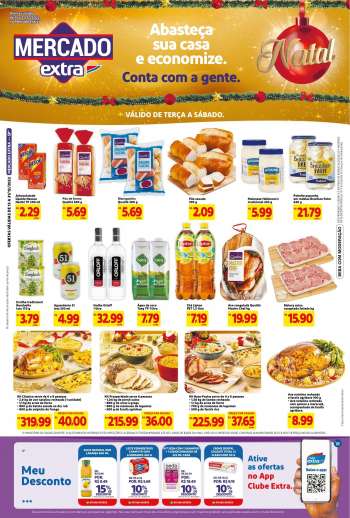 Folheto Mercado Extra - 13/12/2022 - 31/12/2022.
