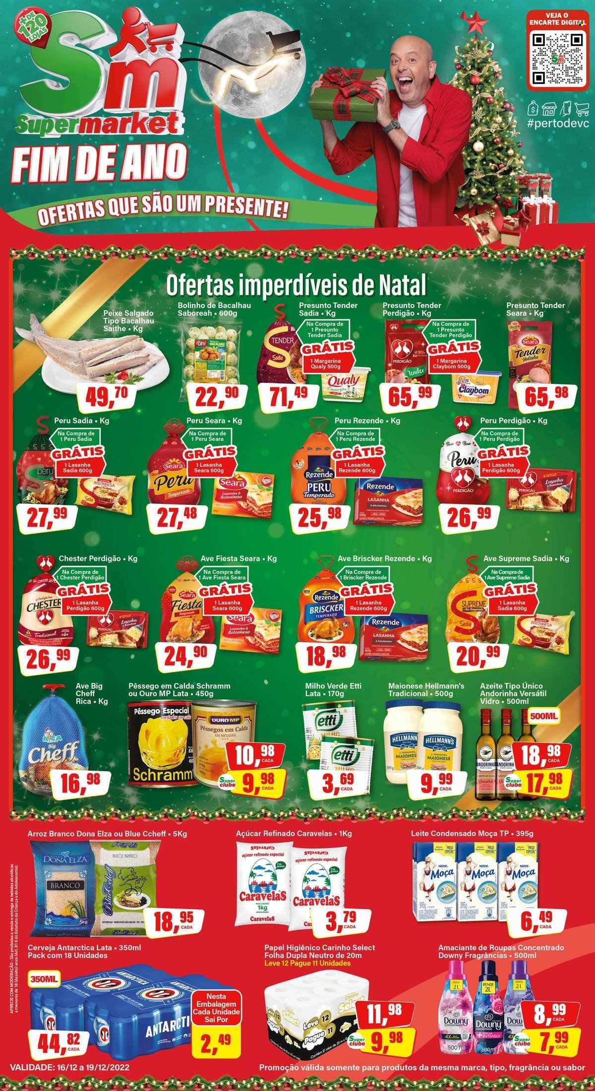 Folheto Rede Supermarket - 16/12/2022 - 19/12/2022. Página 1