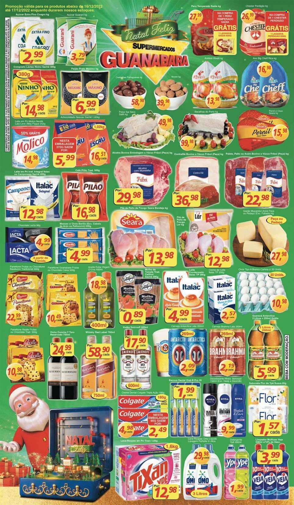 Folheto Supermercados Guanabara - 16/12/2022 - 17/12/2022. Página 1
