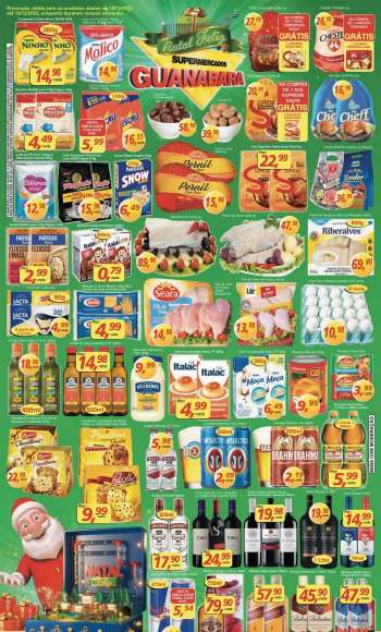 Folheto Supermercados Guanabara - 18/12/2022 - 19/12/2022.
