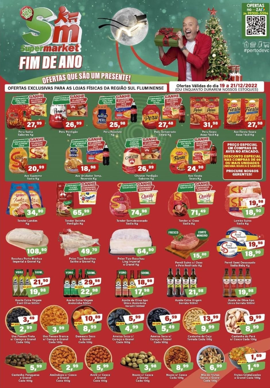 Folheto Rede Supermarket - 19/12/2022 - 21/12/2022. Página 1