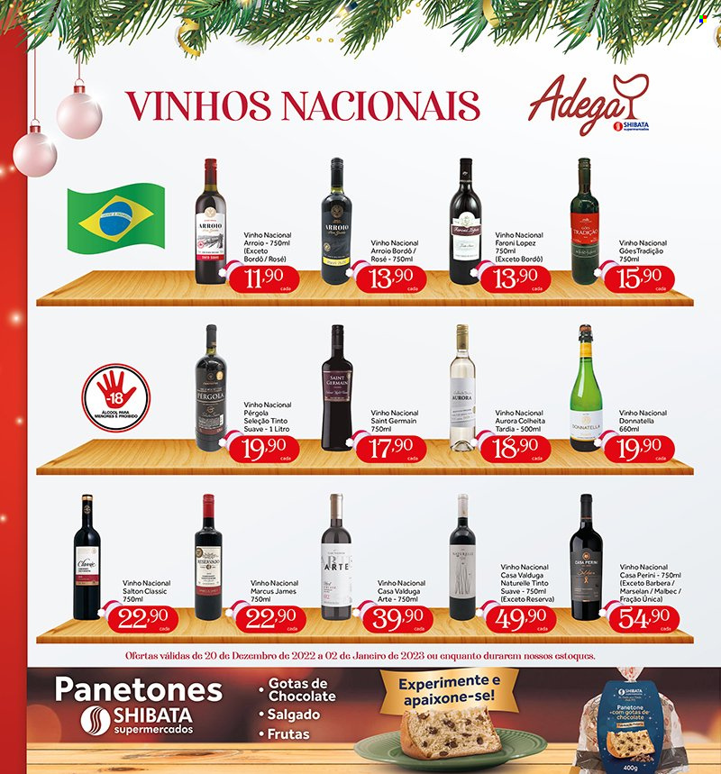 Folheto Shibata Supermercados - 20/12/2022 - 02/01/2023. Página 6