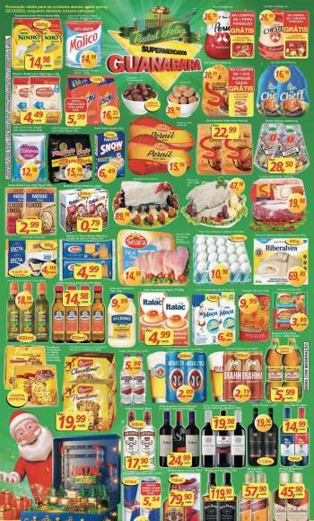 Folheto Supermercados Guanabara - 22/12/2022 - 22/12/2022.