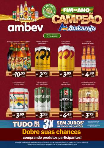 Folheto Atakadão Atakarejo - 22/12/2022 - 28/12/2022.