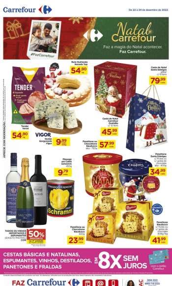 Folheto Carrefour Hiper - 22/12/2022 - 24/12/2022.