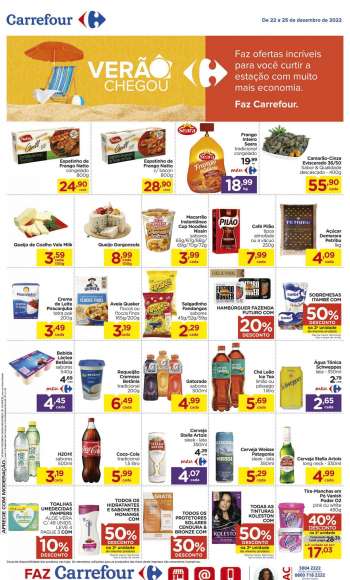 Folheto Carrefour Hiper - 22/12/2022 - 25/12/2022.