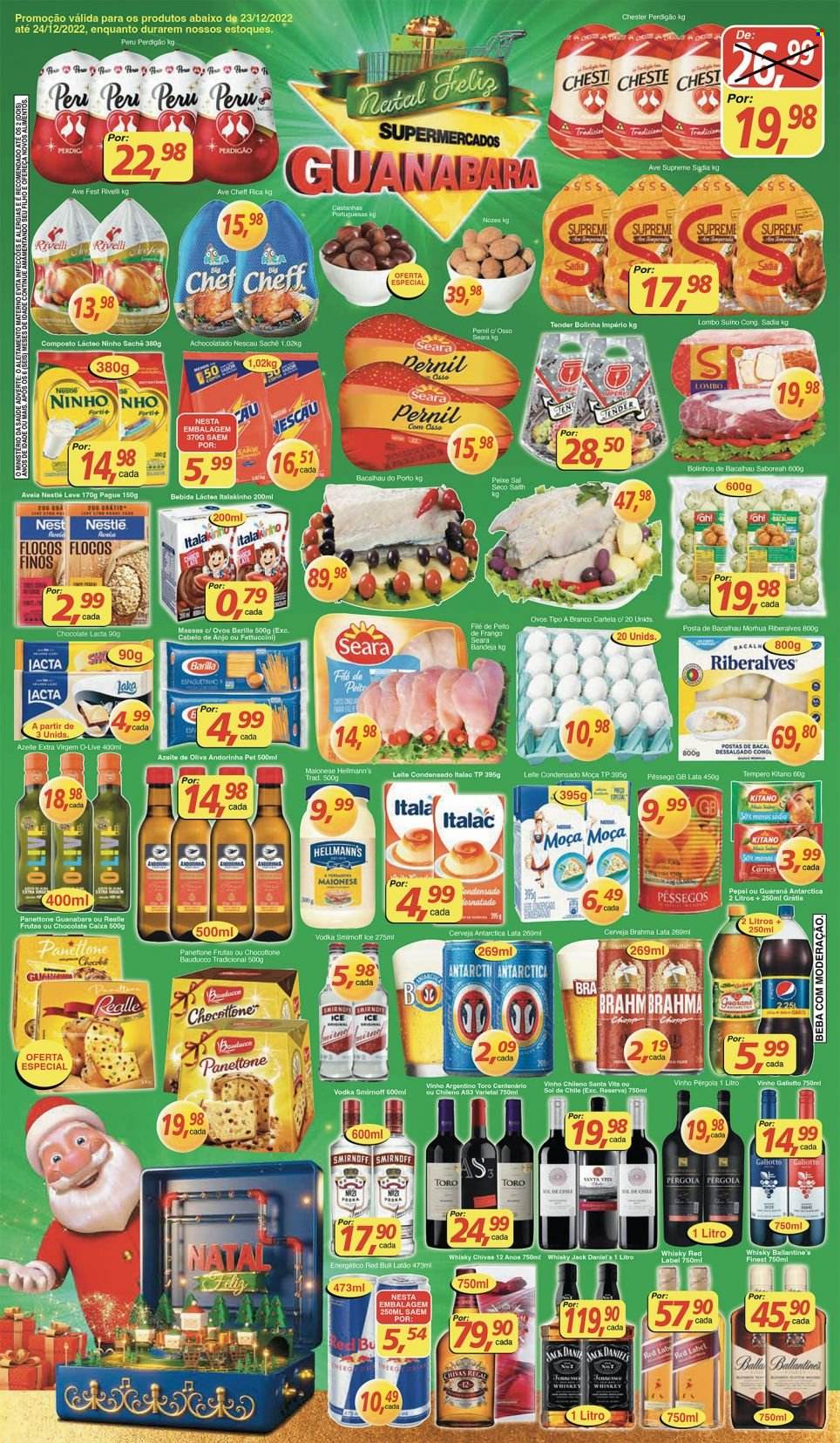 Folheto Supermercados Guanabara - 23/12/2022 - 24/12/2022. Página 1