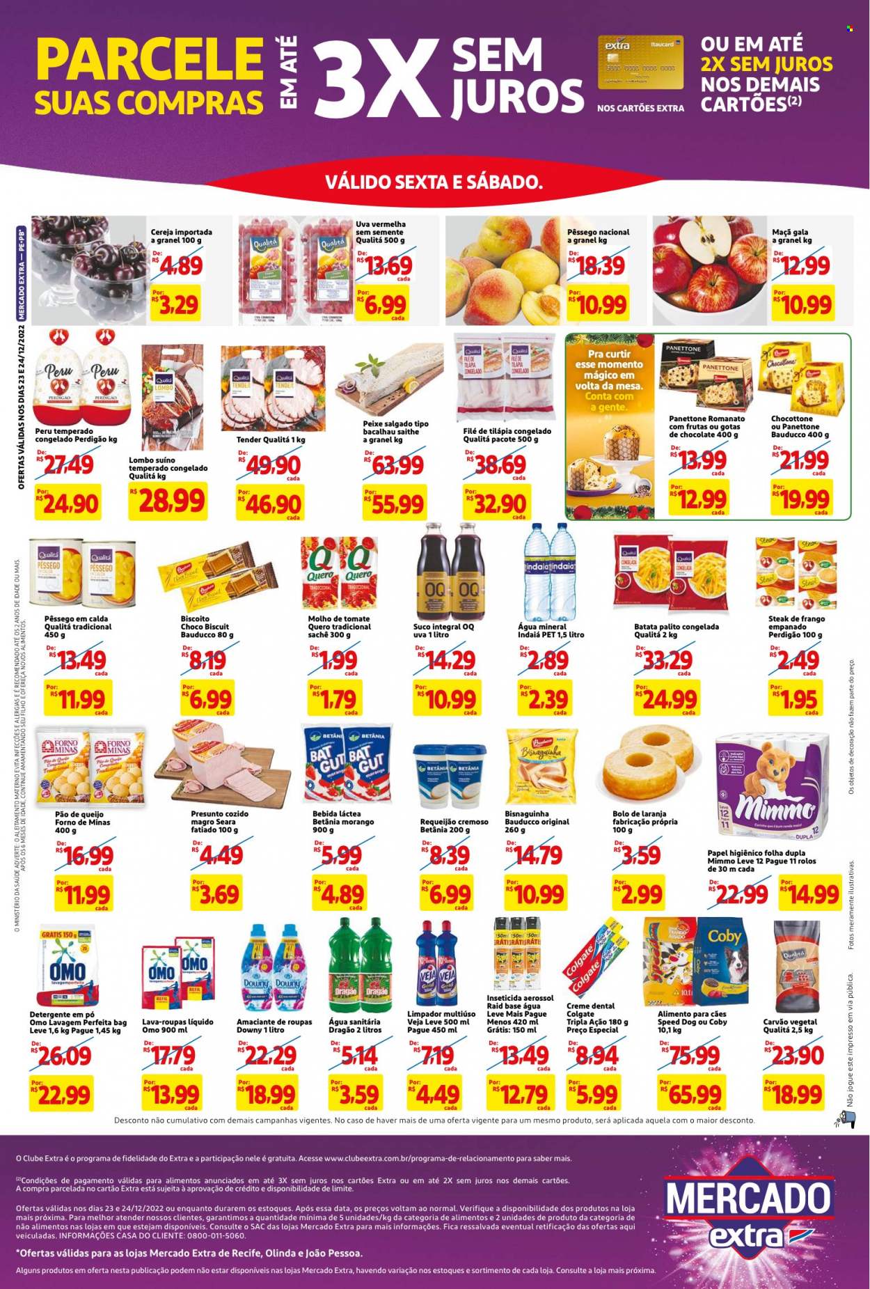 Folheto Mercado Extra - 23/12/2022 - 24/12/2022. Página 2
