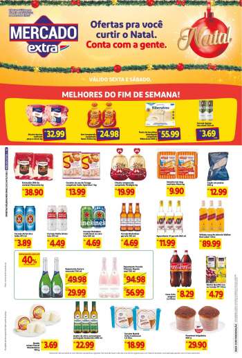 Folheto Mercado Extra - 23/12/2022 - 24/12/2022.