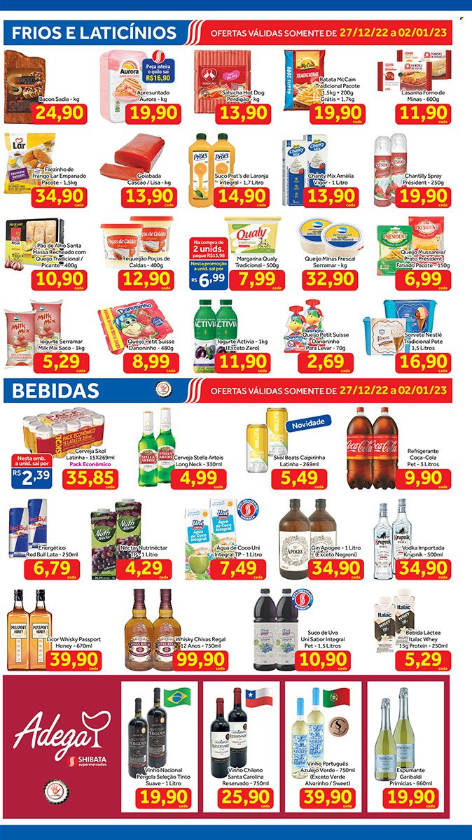 Folheto Shibata Supermercados - 27/12/2022 - 02/01/2023. Página 3