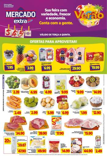 Folheto Mercado Extra - 27/12/2022 - 29/12/2022.