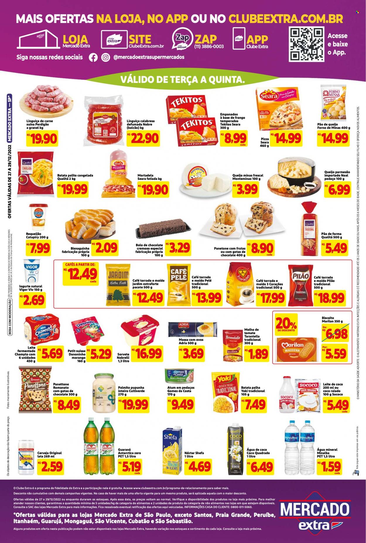 Folheto Mercado Extra - 27/12/2022 - 29/12/2022. Página 2