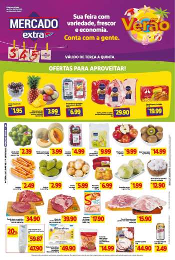 Folheto Mercado Extra - 27/12/2022 - 29/12/2022.