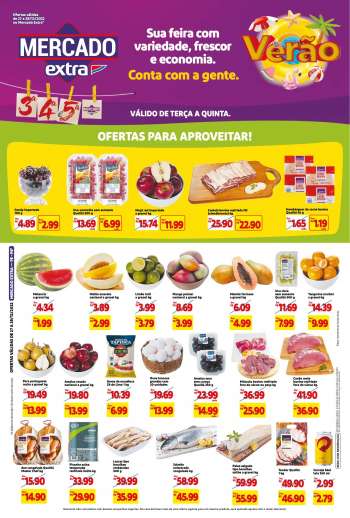Folheto Mercado Extra - 27/12/2022 - 29/12/2022.
