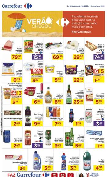 Folheto Carrefour Hiper - 29/12/2022 - 01/01/2023.