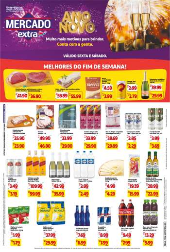 Folheto Mercado Extra - 30/12/2022 - 31/12/2022.