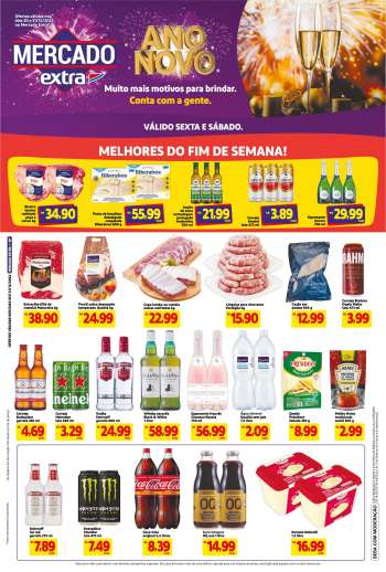 Folheto Mercado Extra - 30/12/2022 - 31/12/2022.