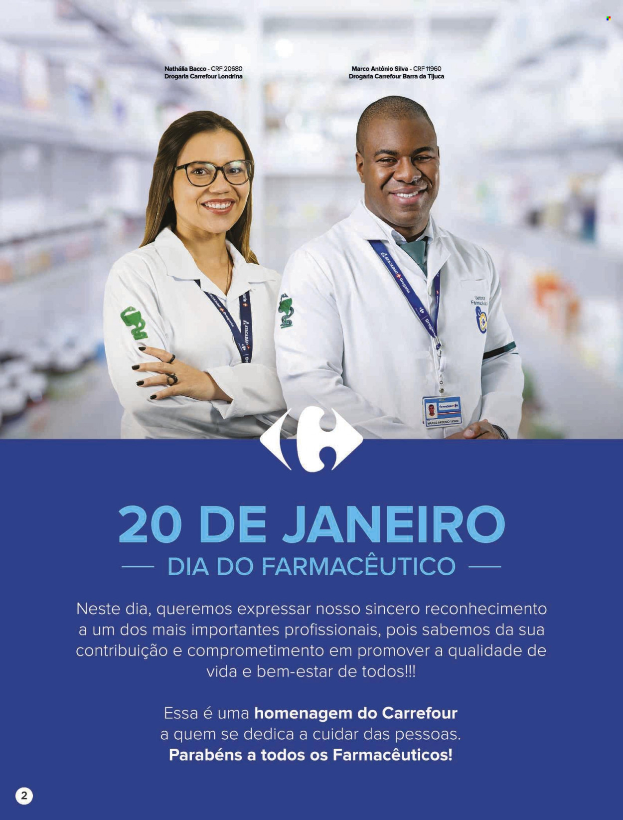 Folheto Carrefour Drogaria - 01/01/2023 - 31/01/2023. Página 2
