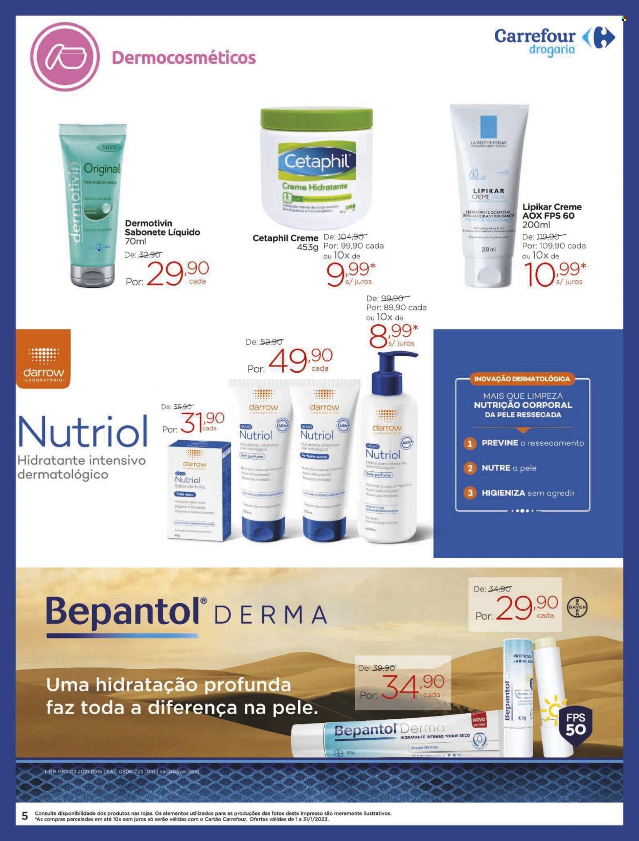 Folheto Carrefour Drogaria - 01/01/2023 - 31/01/2023. Página 5