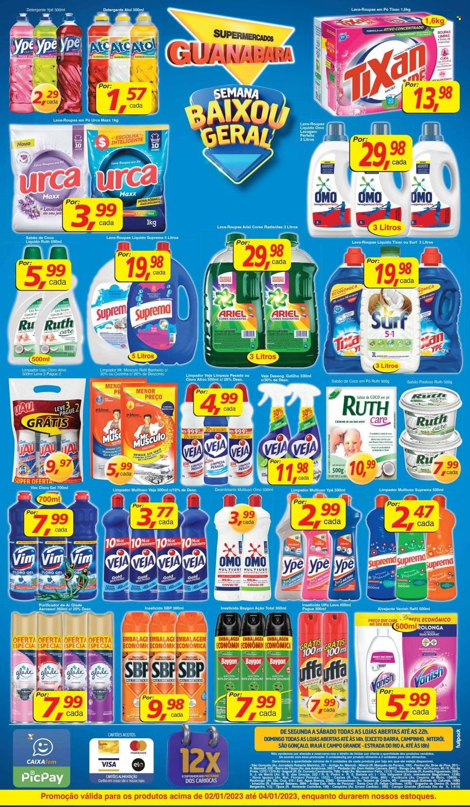 Folheto Supermercados Guanabara - 02/01/2023 - 04/01/2023. Página 8