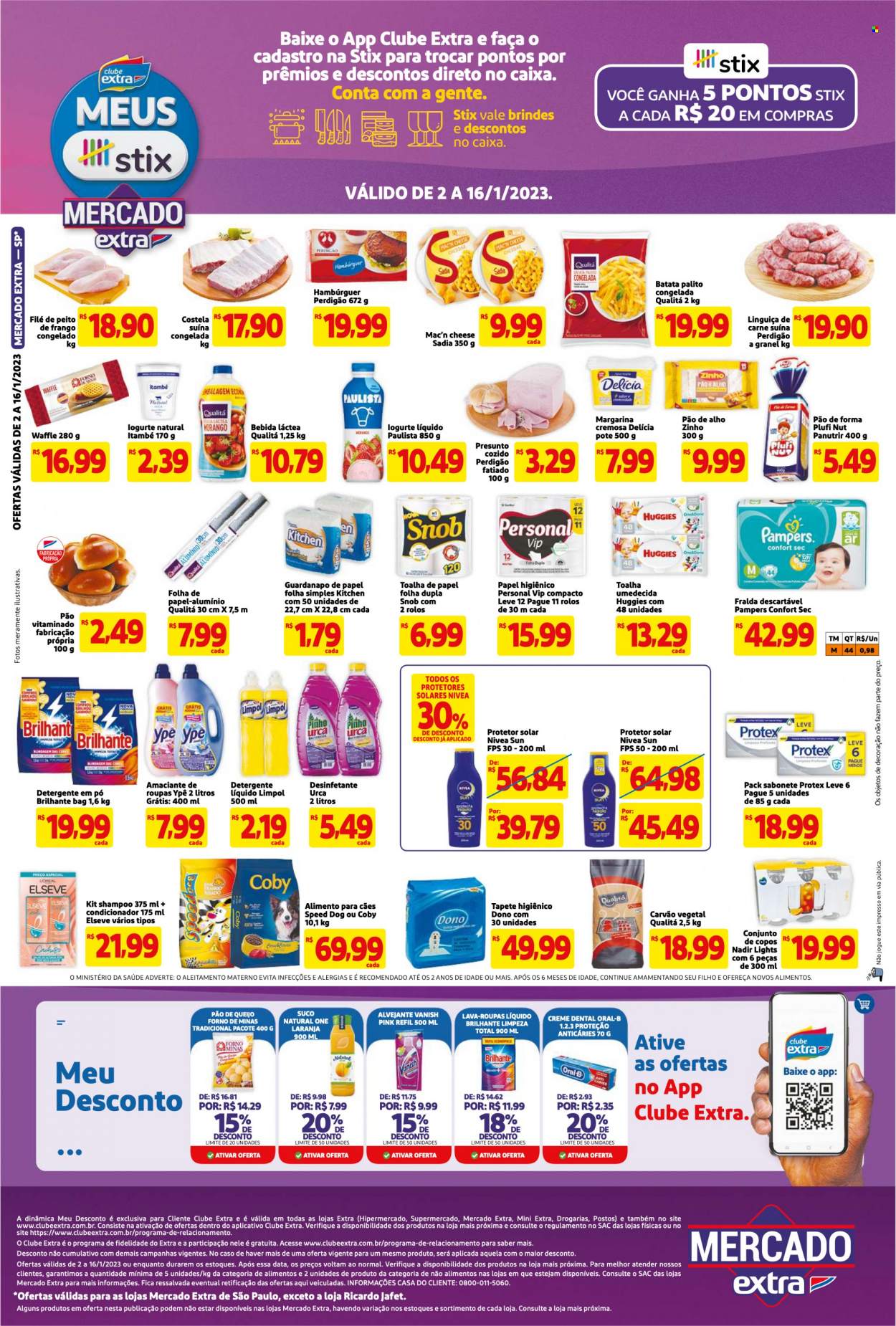 Folheto Mercado Extra - 02/01/2023 - 16/01/2023. Página 2